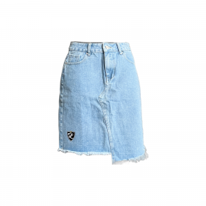 Jupe en jean asymétrique