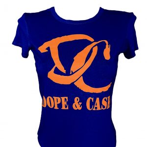 T-shirt DOPE CASH femme